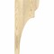Ekena Millwork Yorktown Rough Sawn Corbel, Douglas Fir, 6"W x 10"D x 22"H COR06X10X22YOR00RDF - alternate 4